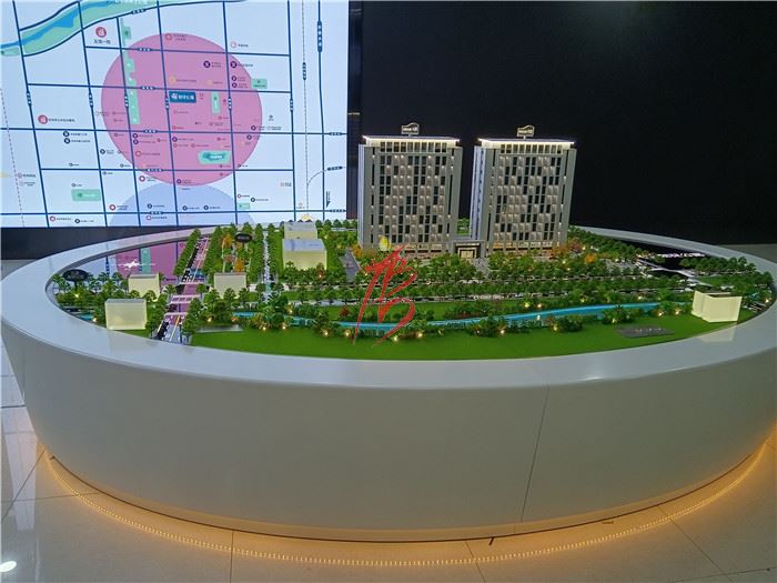 山西地產(chǎn)沙盤模型制作-——梨花公寓